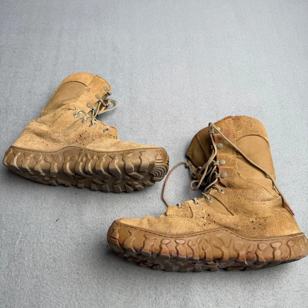 Rocky S2V Lite Military Boots Mens 9.5 Coyote Brown Tactical Vibram RKC072